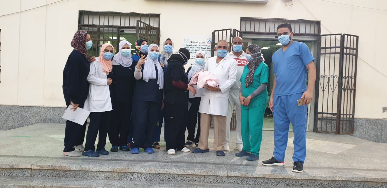 خروج اصغر طفلين بتمى الامديد 