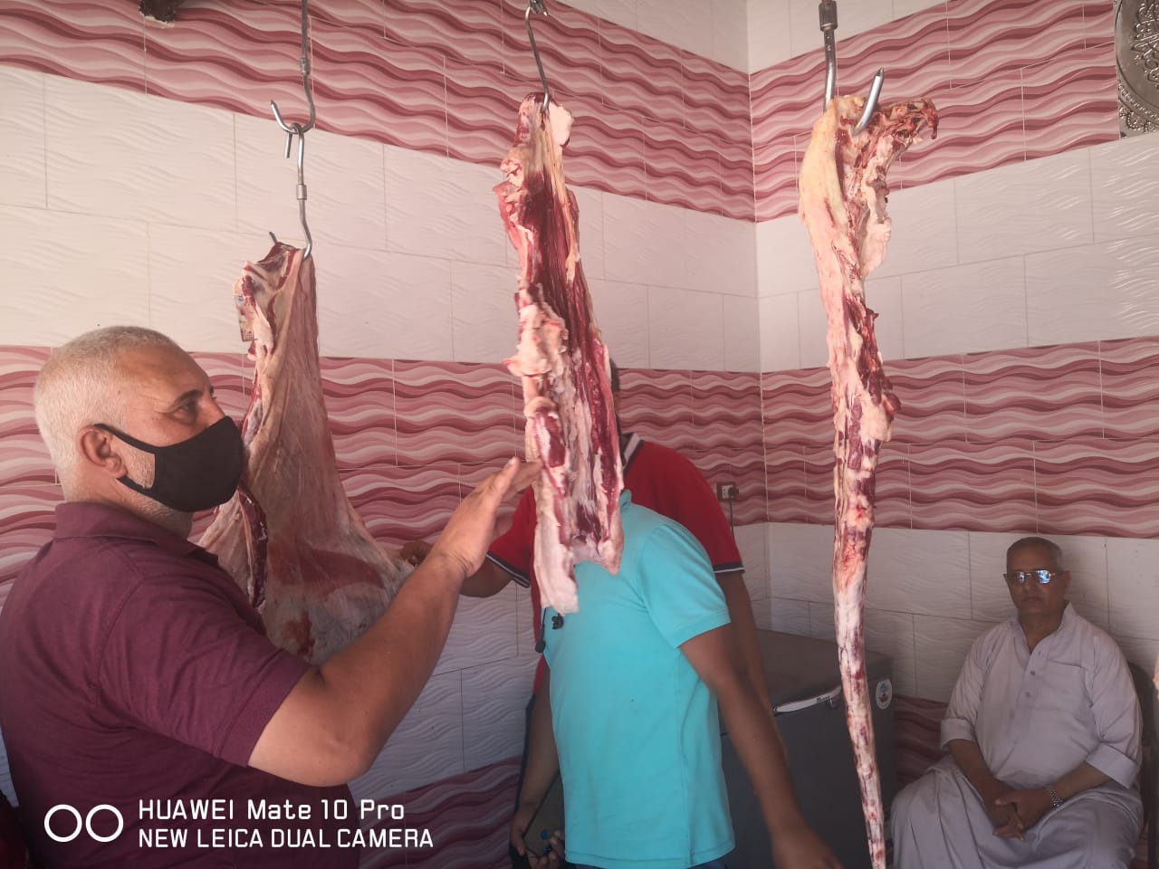 ضبط لحوم غير صالحة للاستهلاك الآدمي 