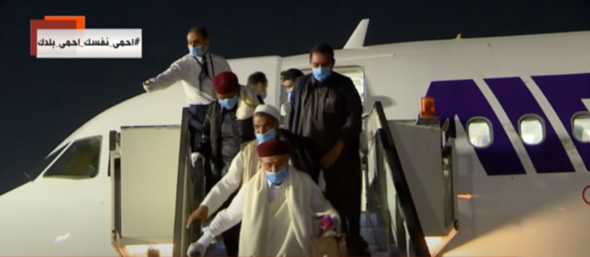 وصول وفد القبائل الليبية