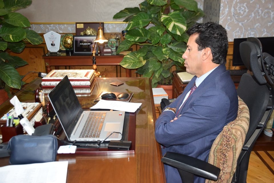 أشرف صبحي وزير الشباب والرياضة