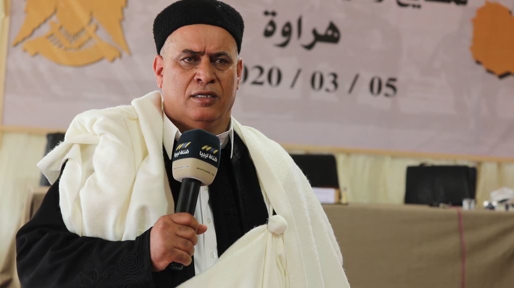 محمد المصباحي، رئيس ديوان مشايخ وأعيان ليبيا