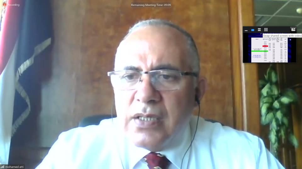 الدكتور محمد عبد العاطي وزير الموارد المائية والري  الدكتور محمد عبد العاطي وزير الموارد المائية والري