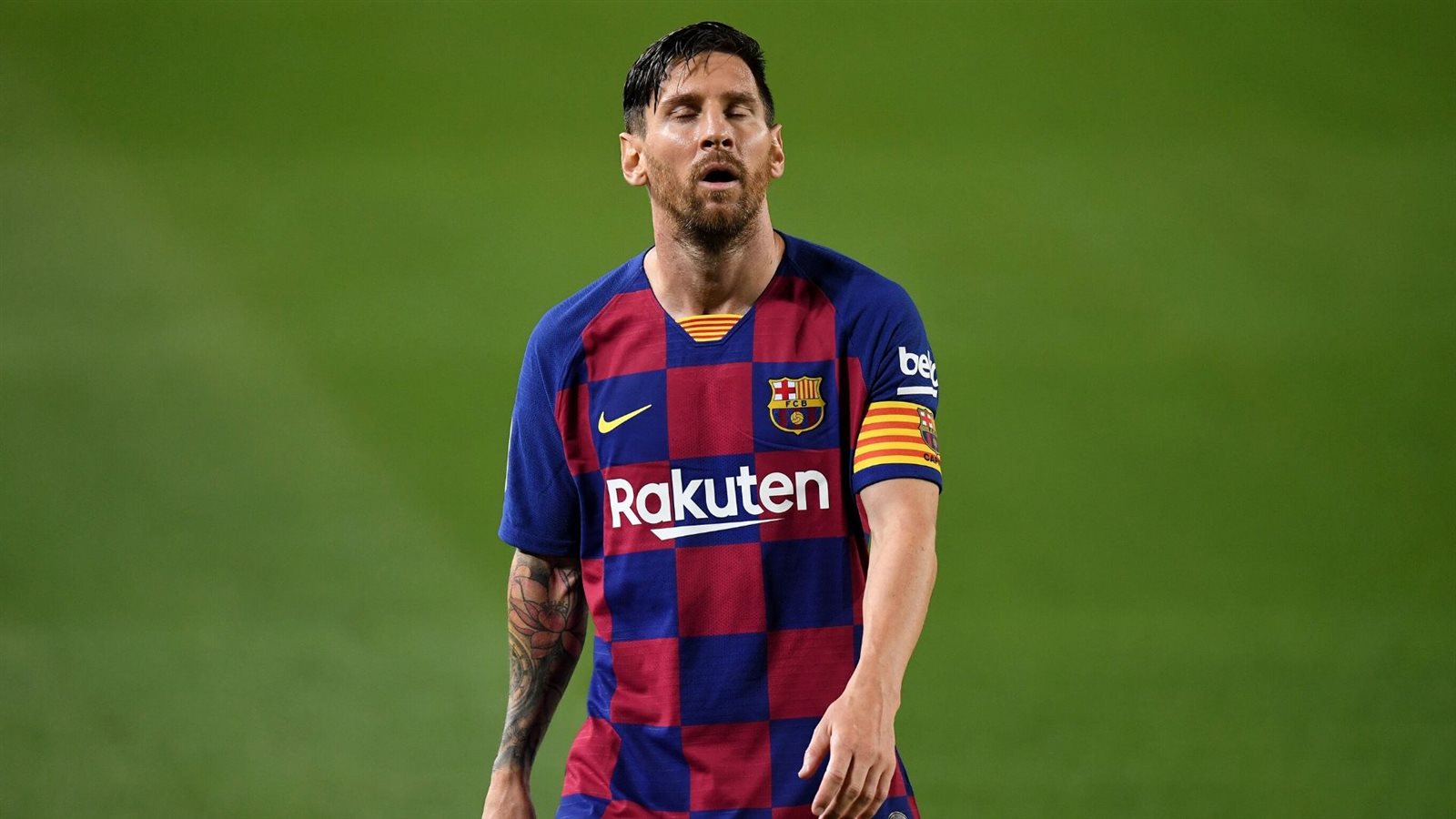 ميسي لاعب فريق برشلونة