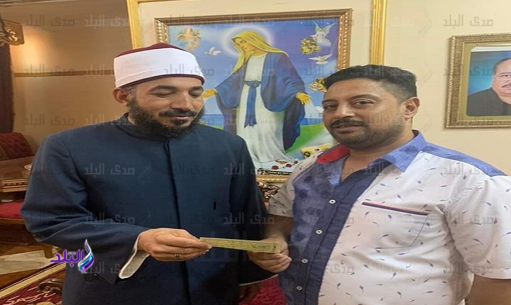 قبطي يشتري صك أضحية من أوقاف كفر الشيخ 