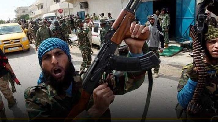 مسلحون مرتزقة في ليبيا 