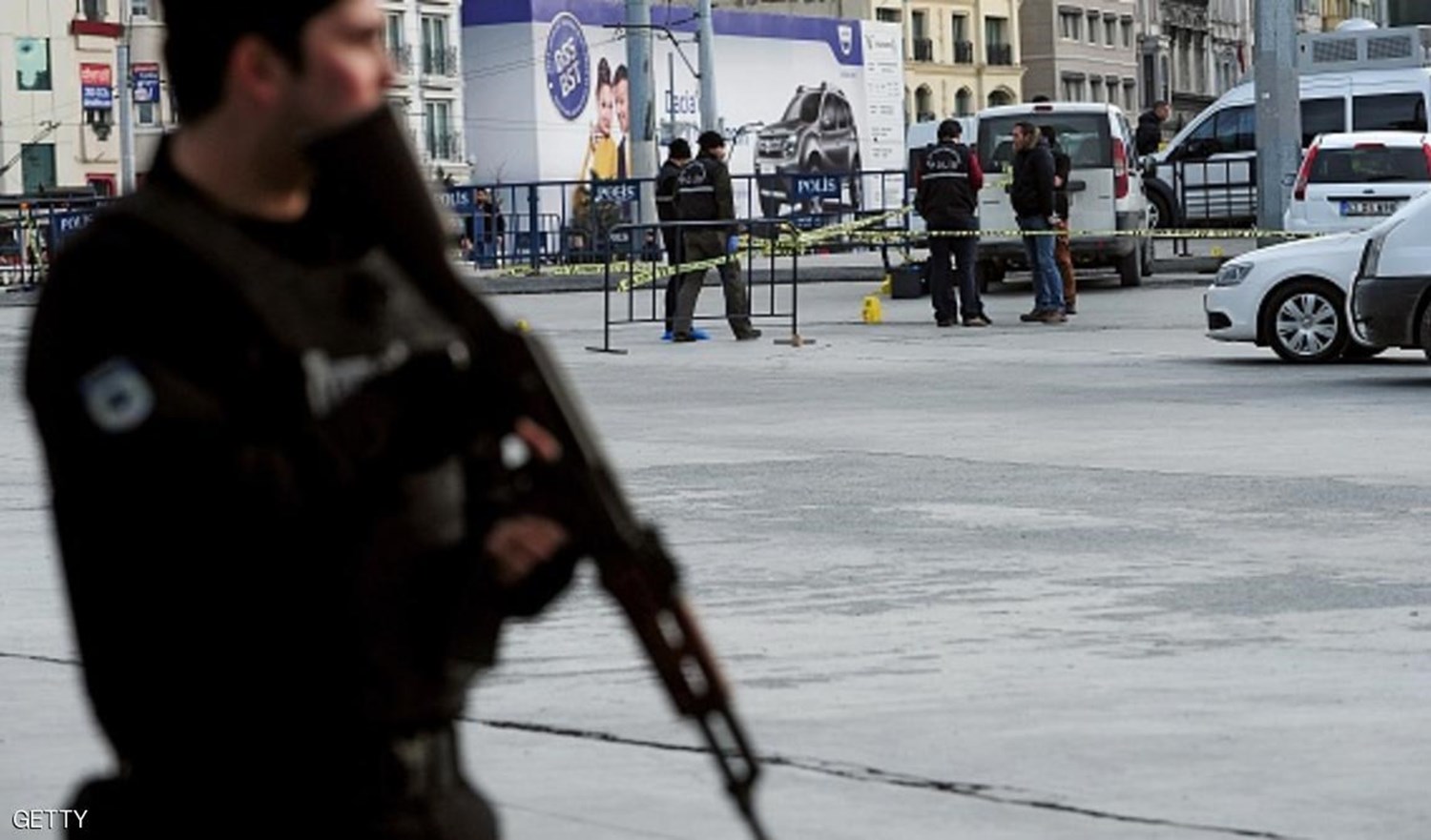  مقتل شرطي تركي في إطلاق نار باسطنبول 