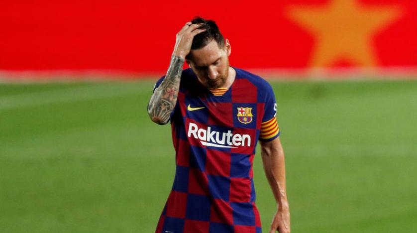 ميسي لاعب فريق برشلونة