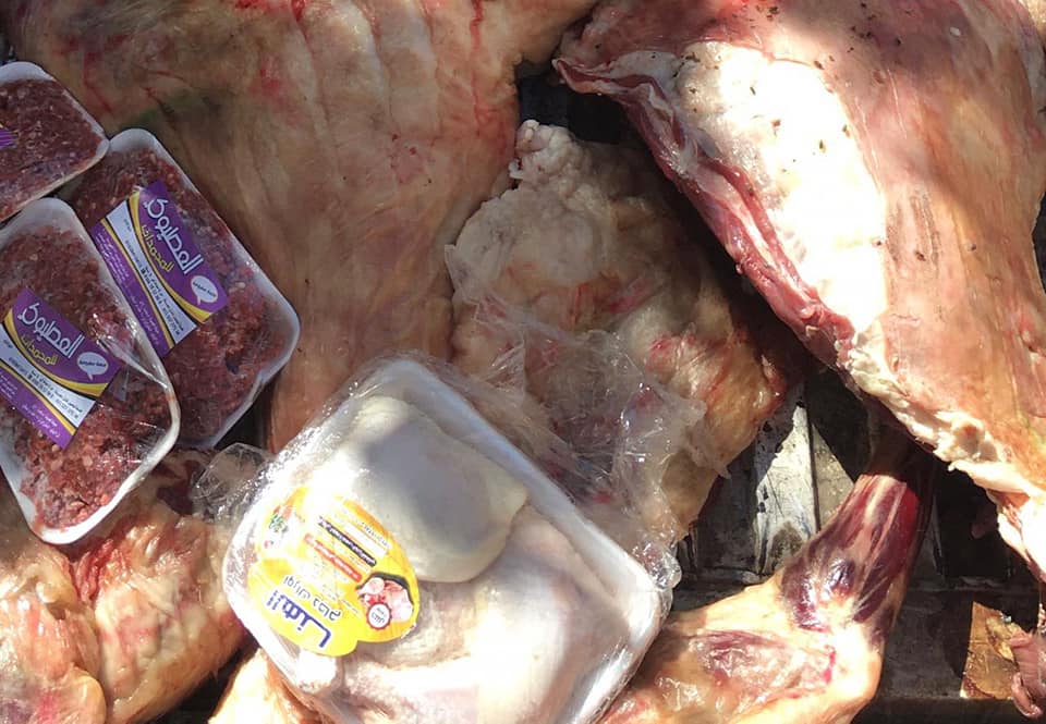 ضبط 179 كيلو لحوم فاسدة بدمياط