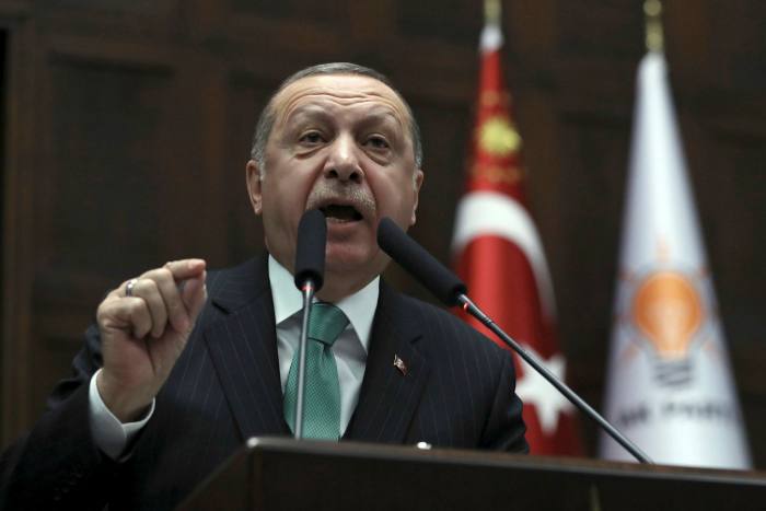الرئيس التركي رجب طيب أردوغان