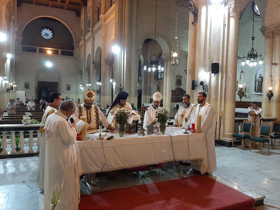 الأنبا باخوم لنائب البطريركي لشؤون الإيبارشية البطريركية