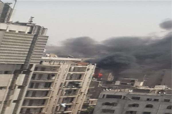 حريق الازبكية