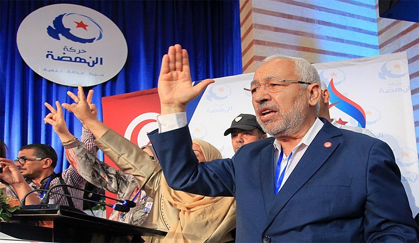 راشد الغنوشي زعيم حركة النهضة في تونس