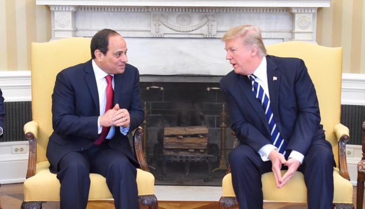 ترامب والسيسي