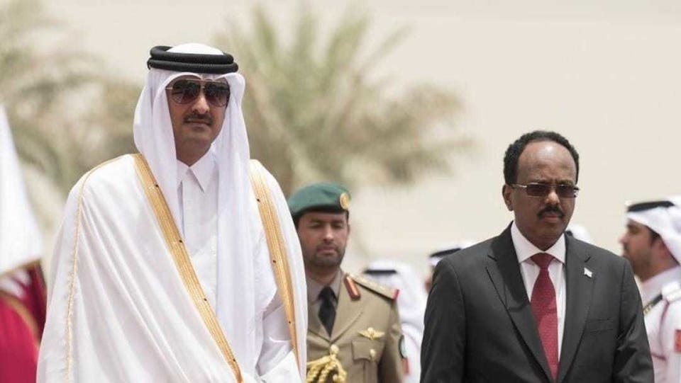 النظام القطري والصومالي