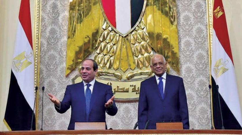 الرئيس السيسي والدكتور علي عبد العال