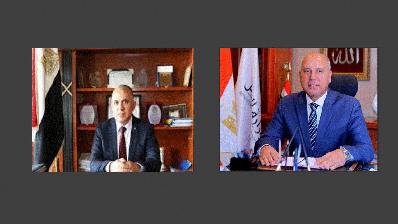 وزيرا النقل والرى