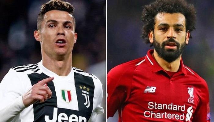 محمد صلاح كريستيانو رونالدو 