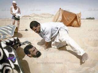 العلاج بالدفن برمال واحة سيوة