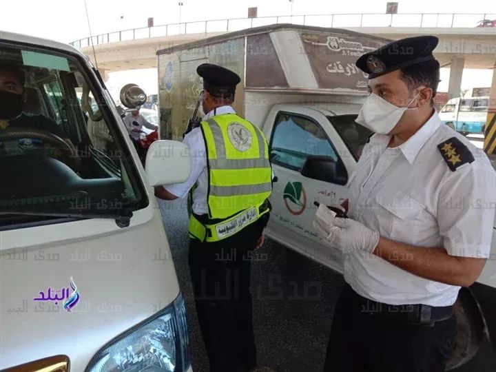 كثافات متوسطة بمحاور القاهرة