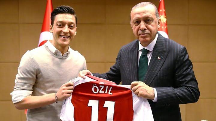 أوزيل وأردوغان