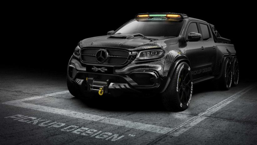 تعديل جديد المرسيدس x-class يخطف الأنفاس بشراسته..صور