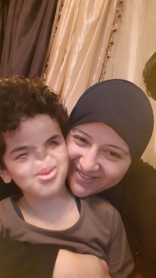 سلوى السعدني والدة الطفل محمد
