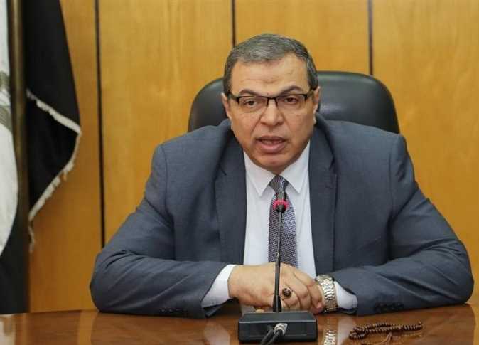 وزير القوي العاملة محمد سعفان 