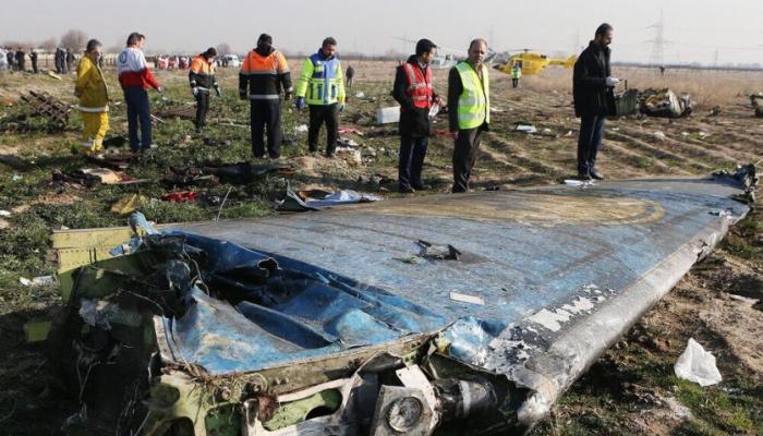 حادثة الطائرة الإيرانية