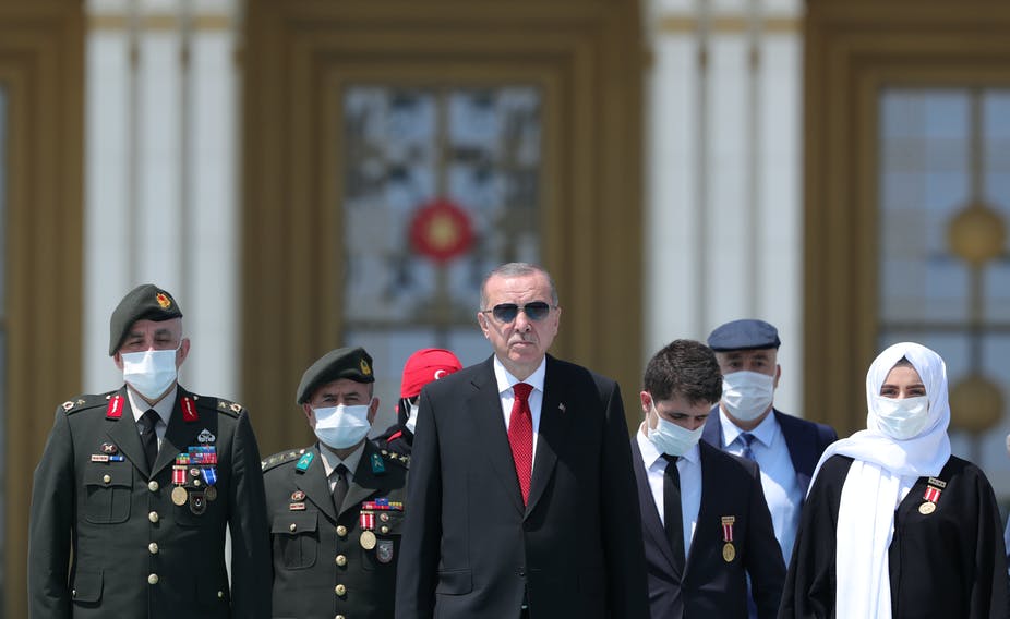 الرئيس التركي رجب طيب أردوغان