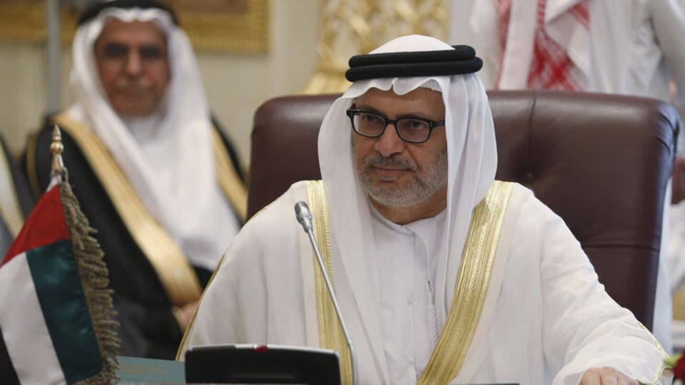 وزير الدولة الإماراتي للشئون الخارجية أنور قرقاش