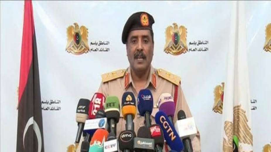 المتحدث باسم الجيش الوطني الليبي، أحمد المسماري