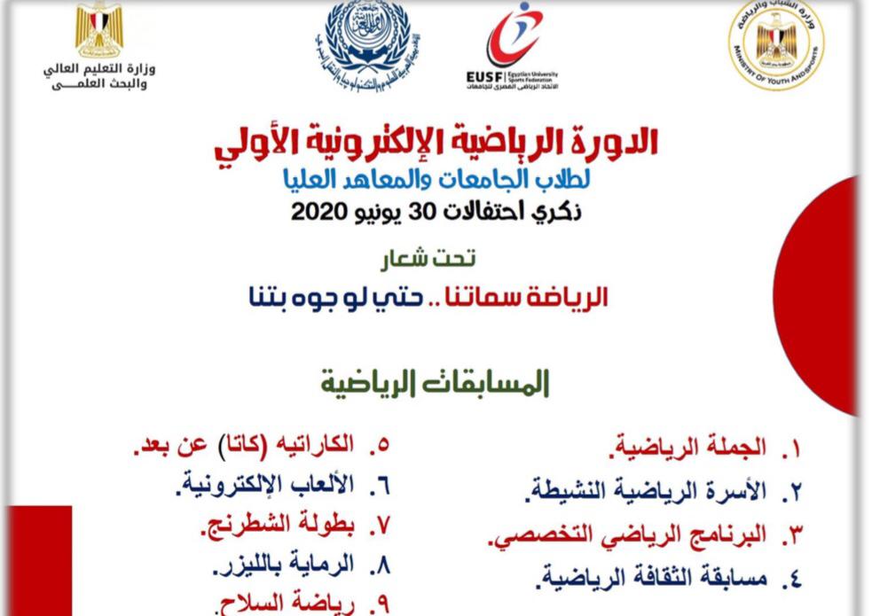 الدورة الرياضية الإلكترونية