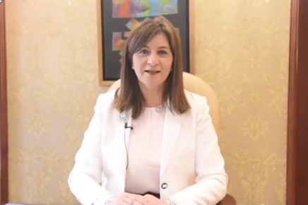 السفيرة نبيلة مكرم، وزيرة الدولة للهجرة 