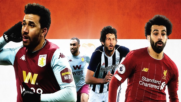 المحترفون المصريون بانجلترا