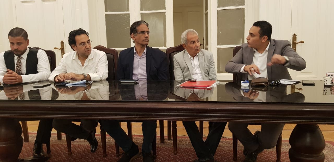 طارق تهامى عضو الهيئة العليا لحزب الوفد