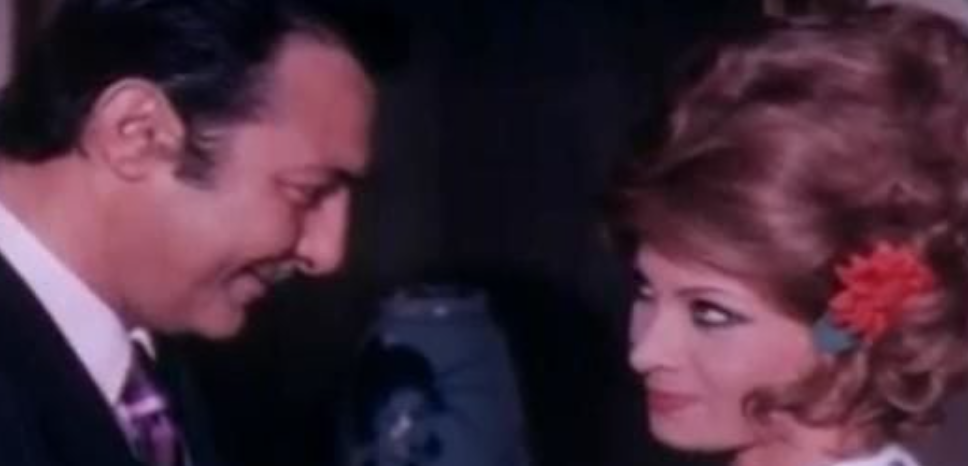 صفية العمري و الراحل رشدي اباظة 