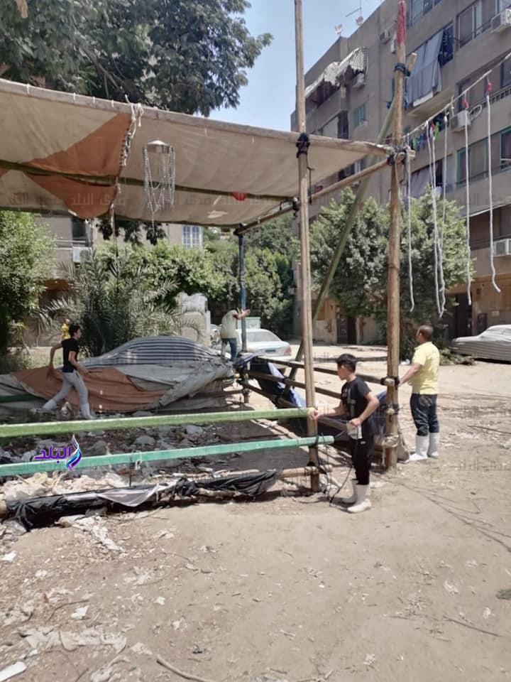 حملاات مكثفة لازالة شوادر الأغنام قبيل عيد الأضحى