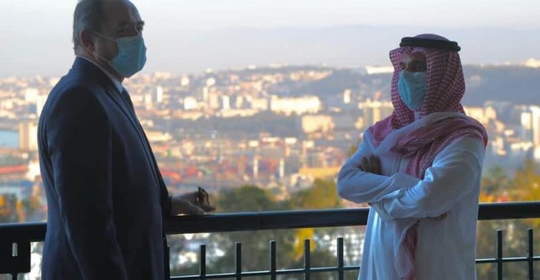 وزيرا الخارجية السعودي والجزائري