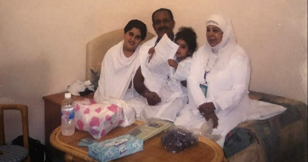 الفنانة الراحلة رجاء الجداوي واسرتها