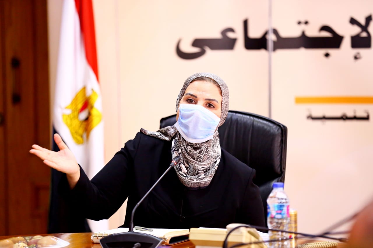 وزيرة التضامن الاجتماعى