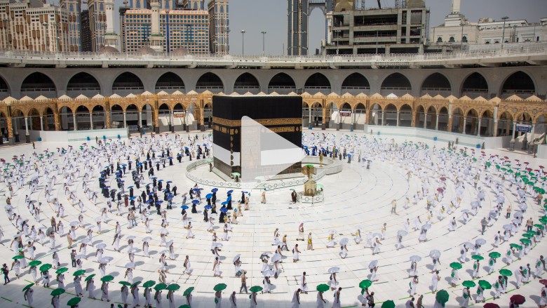 حجاج بيت الله الحرام 