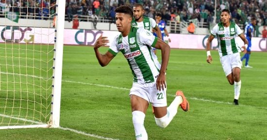 حميد أحداد لاعب الرجاء المعار من الزمالك
