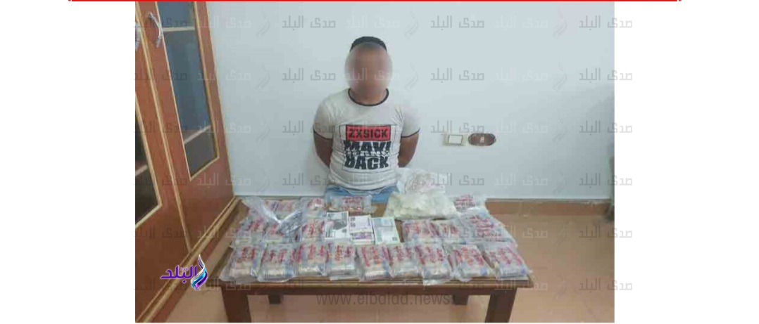 سقوط لص سرق ١٥ الف جنيه