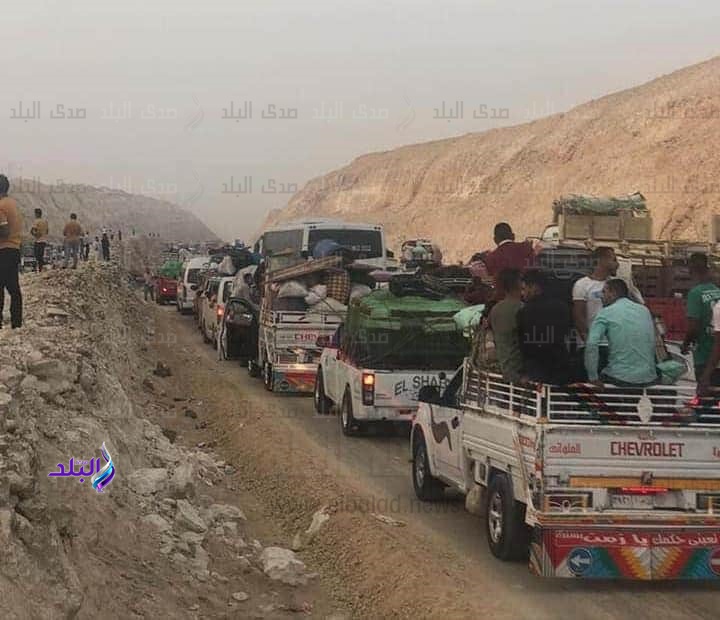 جهود مكثفه لتسهيل الحركه المروريه بالصحراوي 