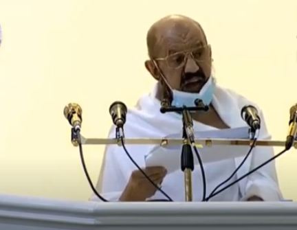 الشيخ عبد الله بن سليمان المنيع، خطيب عرفة