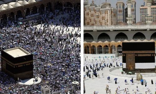 الحج زمن كورونا وقبل الجائحة