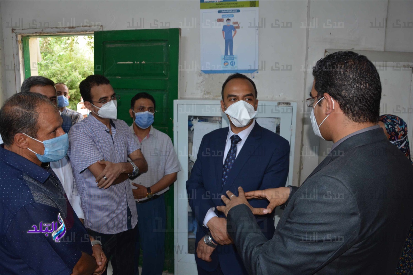 نائب محافظ المنيا يتابع الخدمة الطبية بمستشفى الصدر