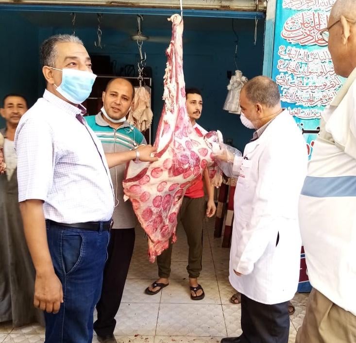 توزيع لحوم الأضاحي 