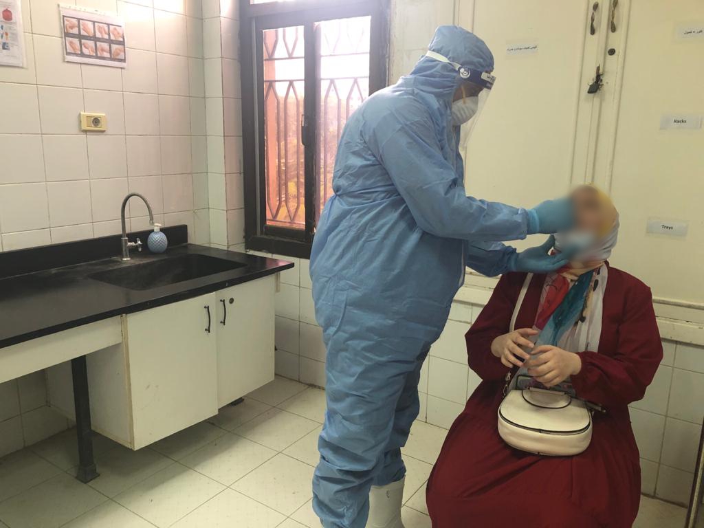 الفحص ضد فيروس كورونا 