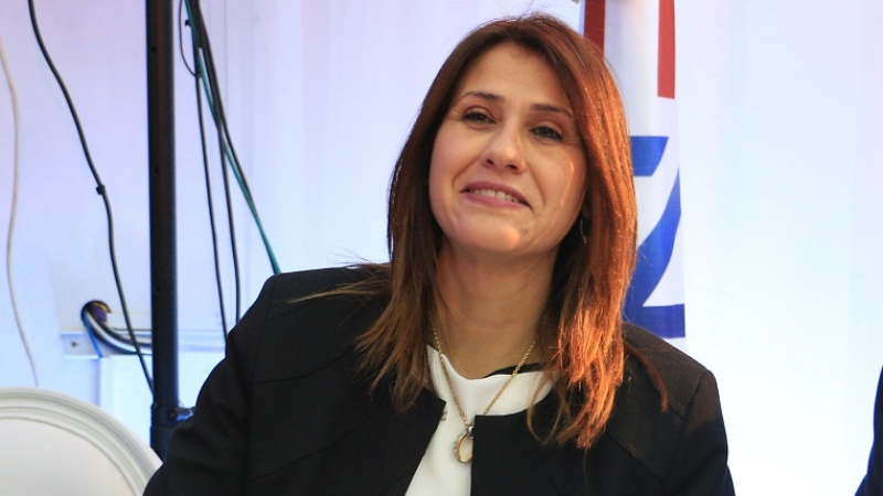 وزيرة المرأة التونسية أسماء السحيري